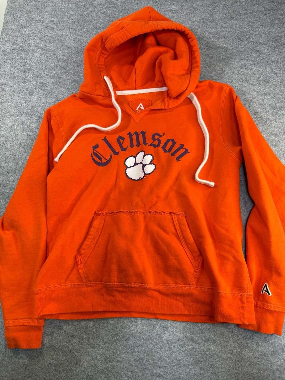 Artisans Clemson Tigers Orange Crop Pullover Hoodie